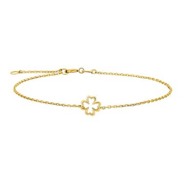 Siersbøl armbånd i 8 karat guld  