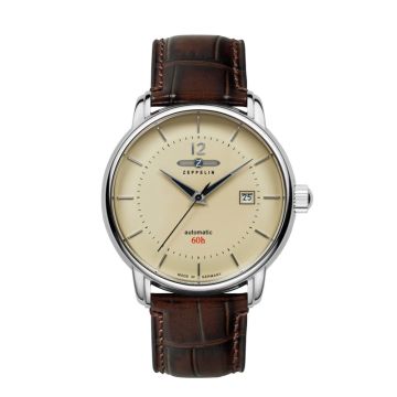 Zeppelin LZ 120 Bodensee Automatic herreur i stål -Ø40