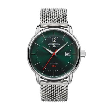 Zeppelin LZ 120 Bodensee Automatic herreur i stål -Ø40