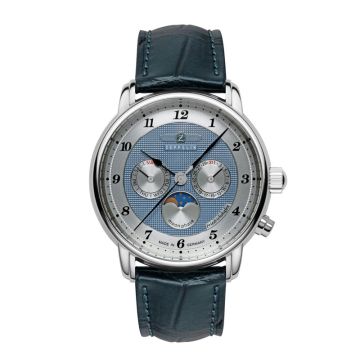 Zeppelin Friedrichshafen herreur i stål -Ø40