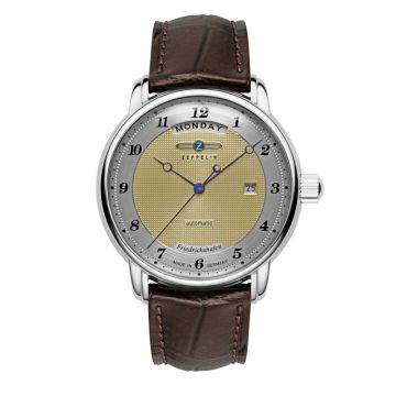 Zeppelin Friedrichshafen Automatic herreur i stål -Ø40