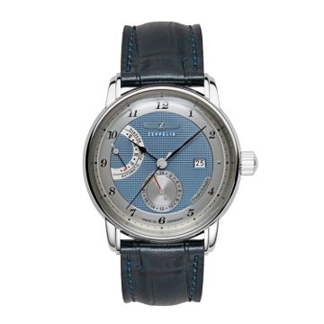 Zeppelin Friedrichshafen Automatic herreur i stål -Ø42