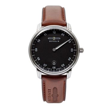 Zeppelin New Captain's Line herreur i stål -Ø40