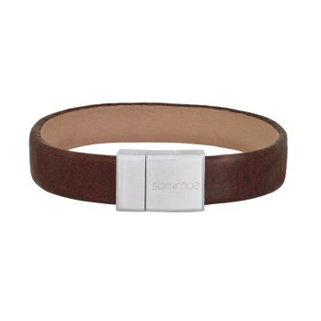 Son of noa brunt læderarmbånd