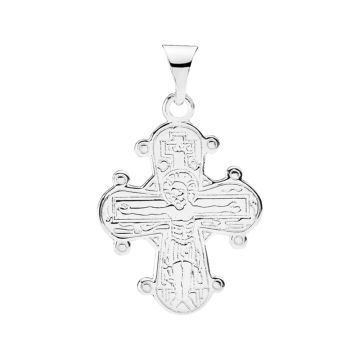 Lund Copenhagen Dagmarkors med fadervor vedhæng i sølv, 20x17 mm