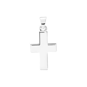 LUND Copenhagen Stavkors Vedhæng i sølv, 17x11mm