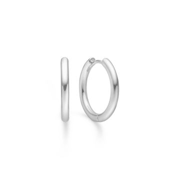 Mads Z sølv øreringe Ø 20 mm