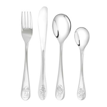 Barnebestik i 4 dele med Smølferne