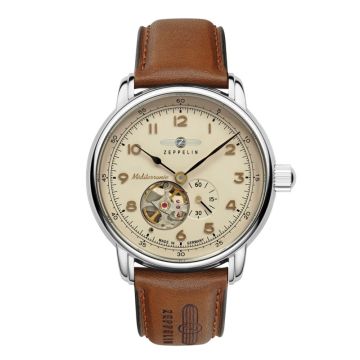 Zeppelin Méditerranée Automatic herreur i stål -Ø40