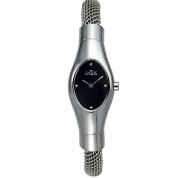 Inex dameur i stål med lænke