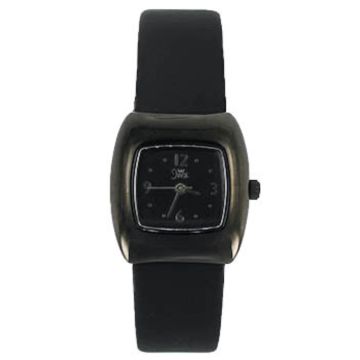 INEX DAMEUR - STÅL MED SORT REM