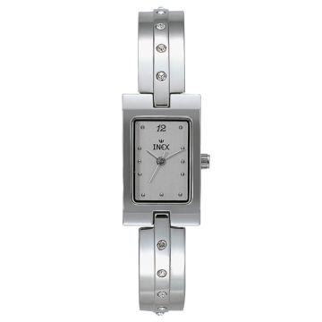 Inex dameur i stål med lænke