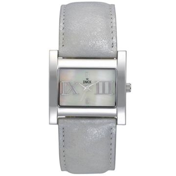 INEX DAMEUR - STÅL MED GRÅ REM