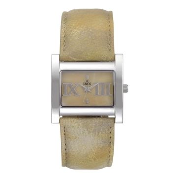 INEX DAMEUR - STÅL MED GULD REM