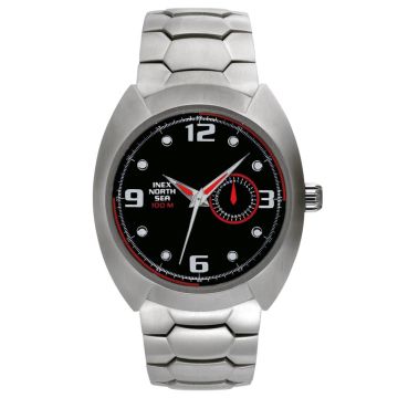 Inex North Sea armbåndsur - stål med lænke