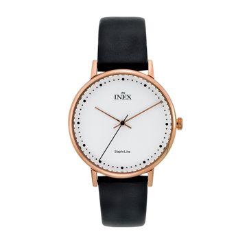 Inex dameur - rosaguldfarvet med rem