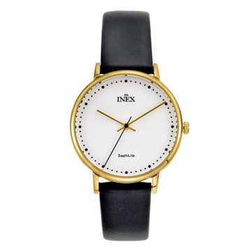 Inex dameur - guldfarvet med rem