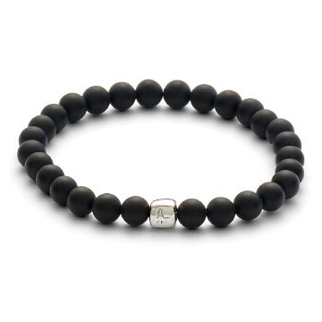 Alexander Lynggaard Color Up armbånd Onyx Matte 6mm