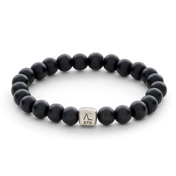 Alexander Lynggaard Color Up armbånd Onyx Matte 8mm
