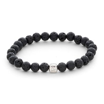 Alexander Lynggaard Color Up armbånd Lava Stone 6mm