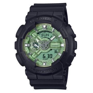 Casio G-Shock GA-110CD-1A3ER sort/grøn