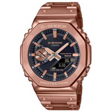 CASIO G-Shock Pro rosa stål med lænke, Bluetooth