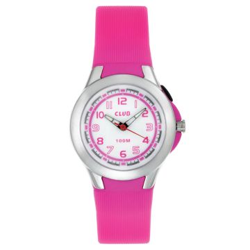 Club børneur med hot pink rem