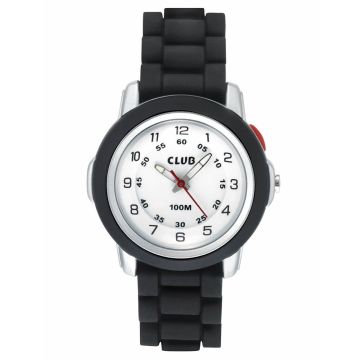 CLUB Børneur sort fiber, 100 m