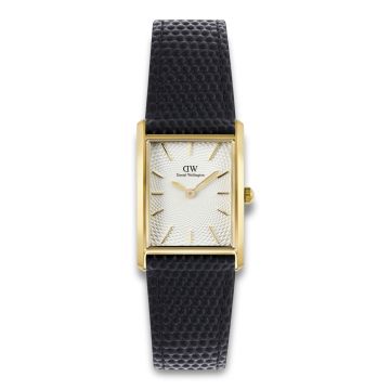 Daniel Wellington Bound Gold med sort rem