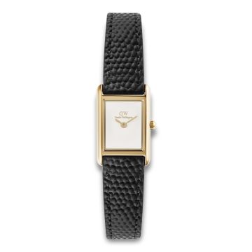 Daniel Wellington Bound Mini Gold med sort rem