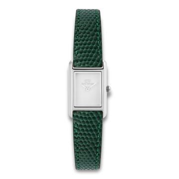 Daniel Wellington Bound Mini Silver med grøn rem