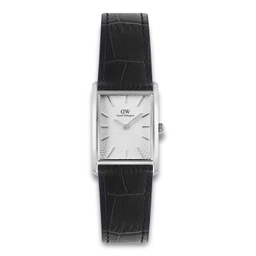 Daniel Wellington Bound Silver med sort rem