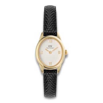 Daniel Wellington Ophelia Mini Gold med sort rem