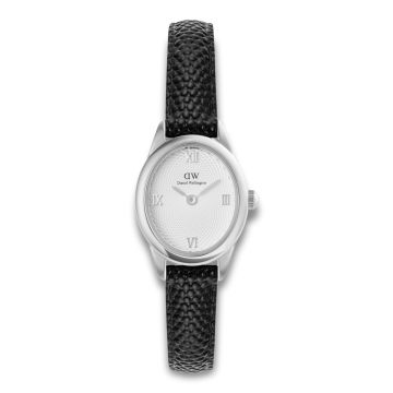Daniel Wellington Ophelia Mini Silver med sort rem