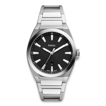 FOSSIL Everett armbåndsur i stål med lænke