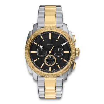 Fossil Machine ur i tofarvet stål