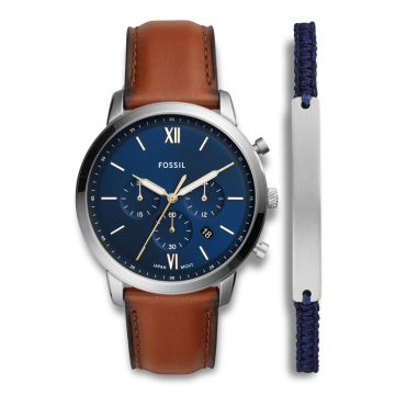 Fossil Neutra Chrono gavesæt ur og armbånd