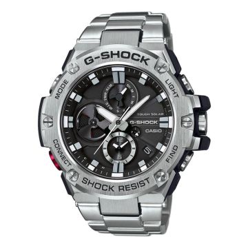 CASIO G-SHOCK G-Steel - PREMIUM (5513) i stål med lænke, bluetooth