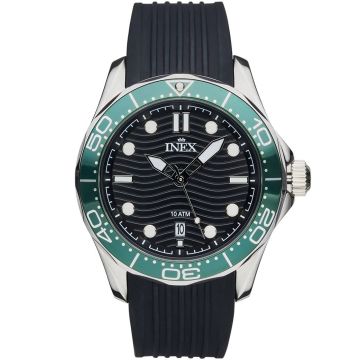 INEX HERRE STÅL M/REM SORT