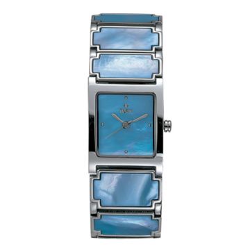 INEX DAMEUR - STÅL/PERLEMOR MED LÆNKE