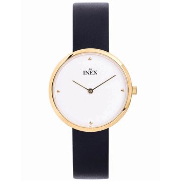 Inex dameur - guldfarvet med lænke