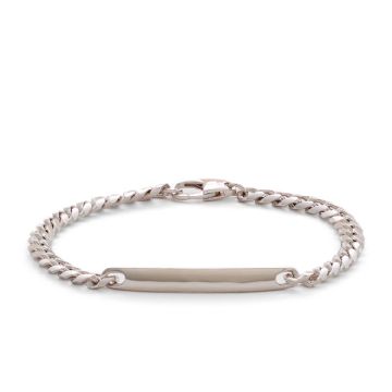 Alexander Lynggaard Hope armbånd Curb Chain & ID Tag 5mm