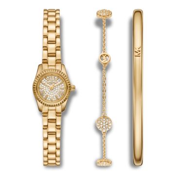 Michael Kors Lexington gavesæt med dameur og 2 stk. armbånd