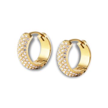 Mockberg Amour Gold Hoops Medium