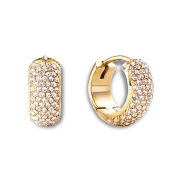 Mockberg Amour Gold Hoops Small