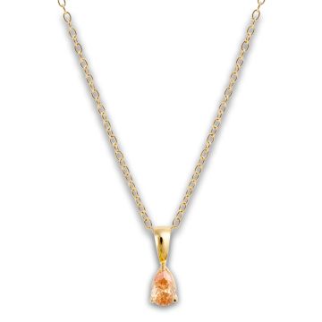 Mockberg Belle Gold Necklace Champagne