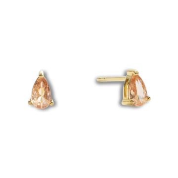Mockberg Belle Gold Sm. Studs Champagne
