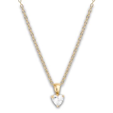 Mockberg Bonne Gold Necklace White