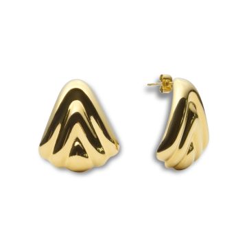 Mockberg Deco Drop Gold Earrings