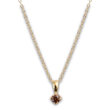 Mockberg Jolie Gold Necklace Coffee
